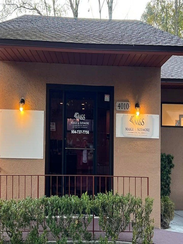Front door | Jacksonville, FL | Maige & Sizemore CPA, P.A.