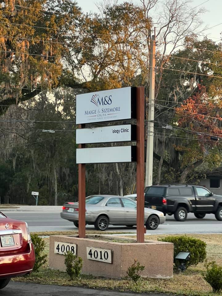Signage | Jacksonville, FL | Maige & Sizemore CPA, P.A.
