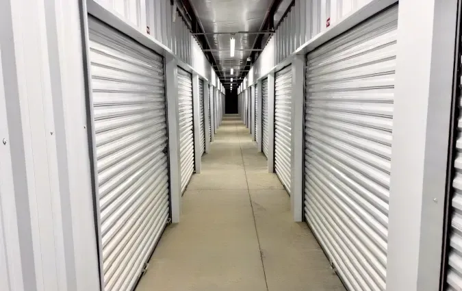 Interior storage hallway