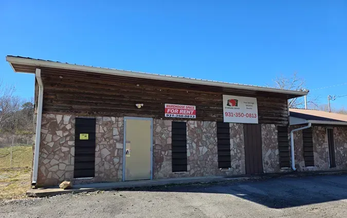 Exterior warehouse storage entrance
