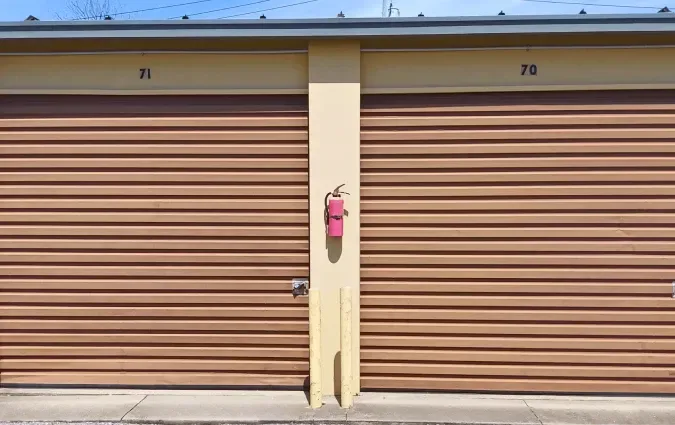 Drive Up Unit Row
