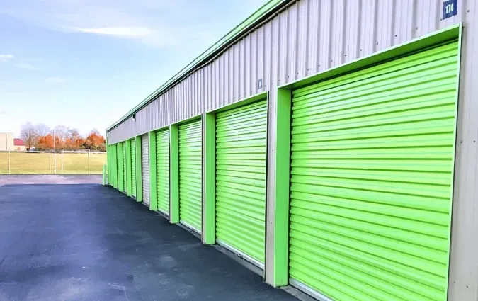Drive Up Unit Row