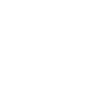 Black outline of arched gate with double doors.