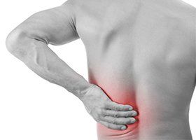 Lower Back Pain — Man Having Lower Back Pain in Jackson, MS