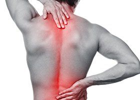 Spinal Related Problems — Man Having Pain on the Back in Jackson, MS