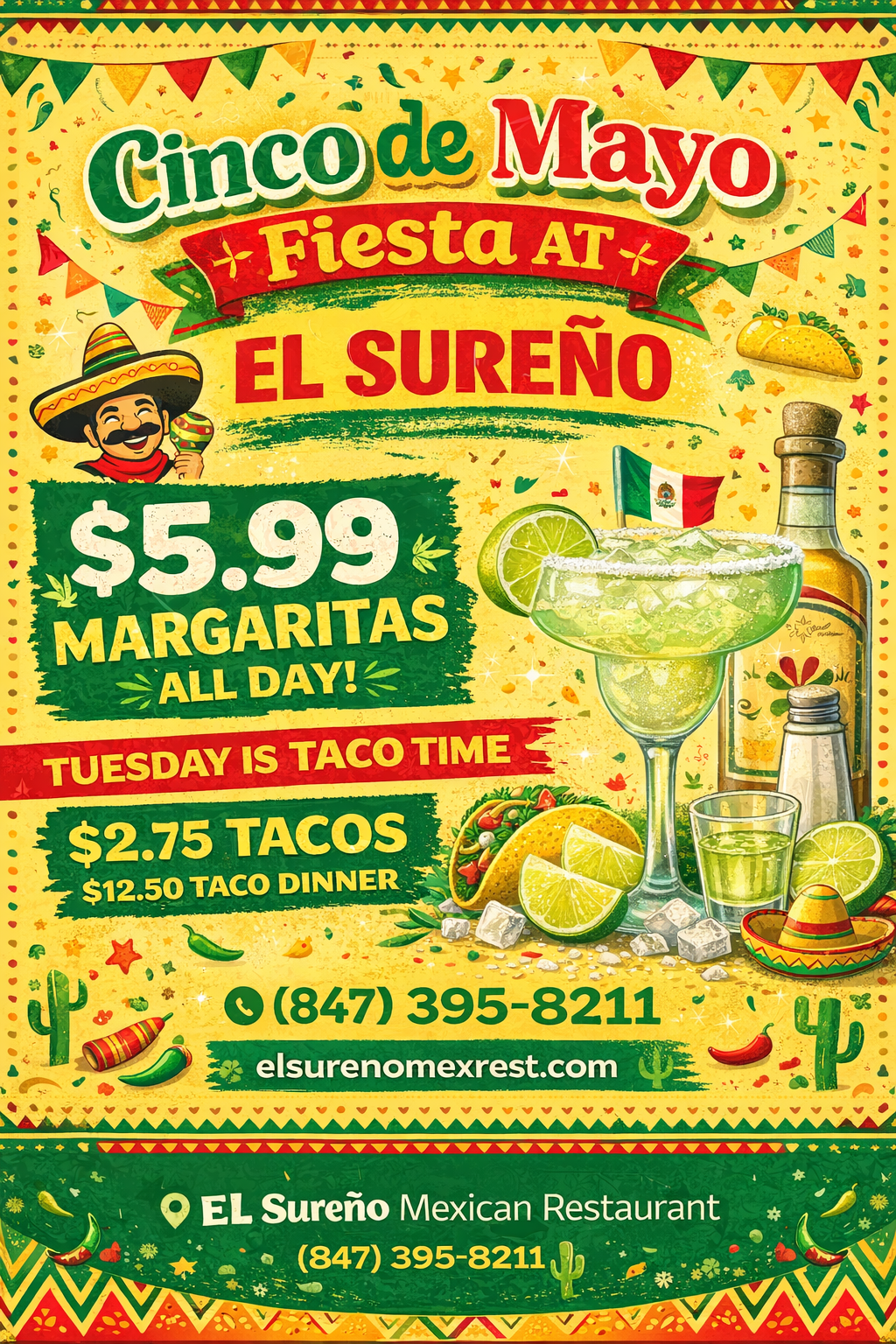 El Sureño Cinco de Mayo promotion