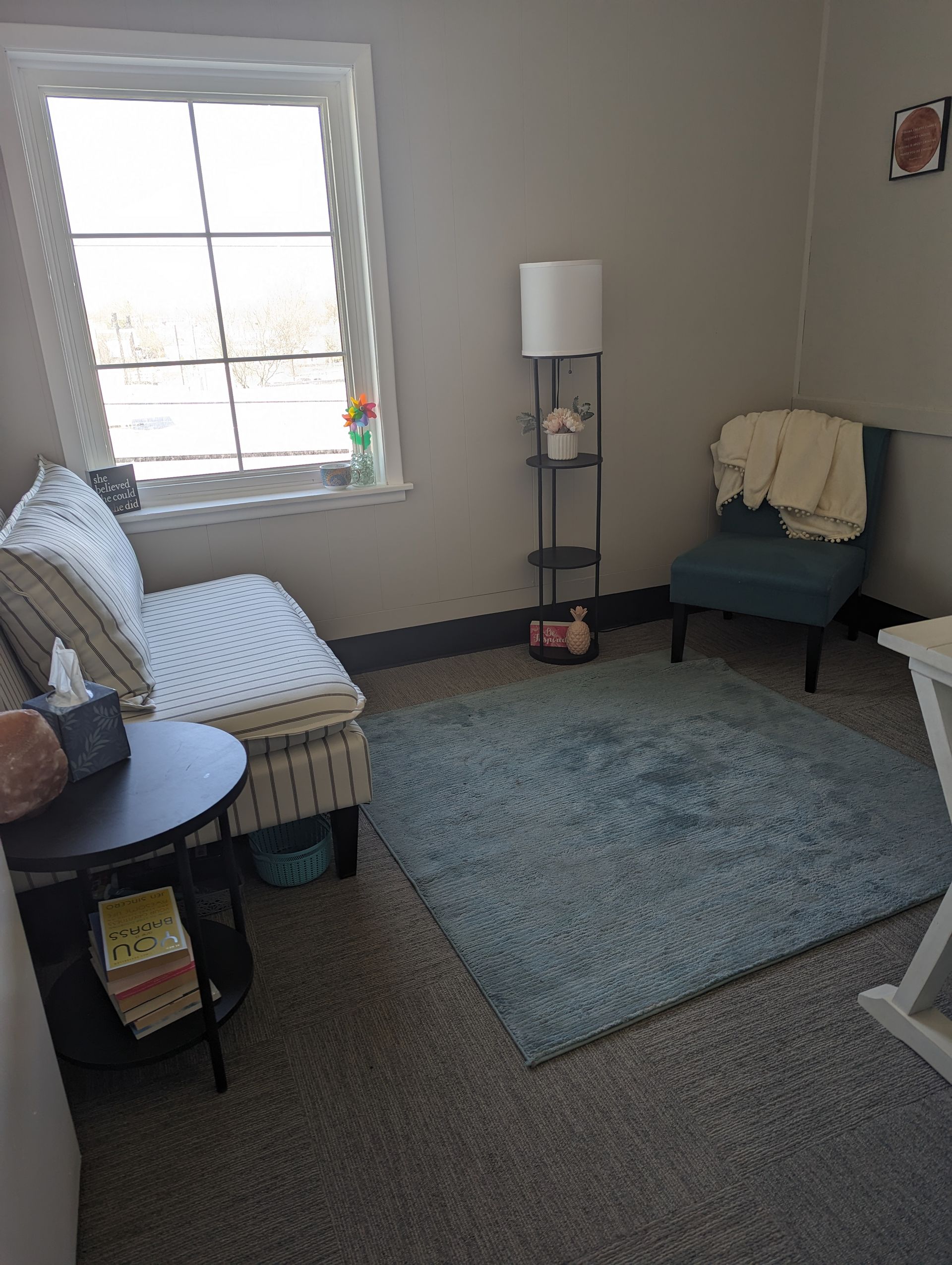 Image of a second mental health therapy room at Ott Counseling