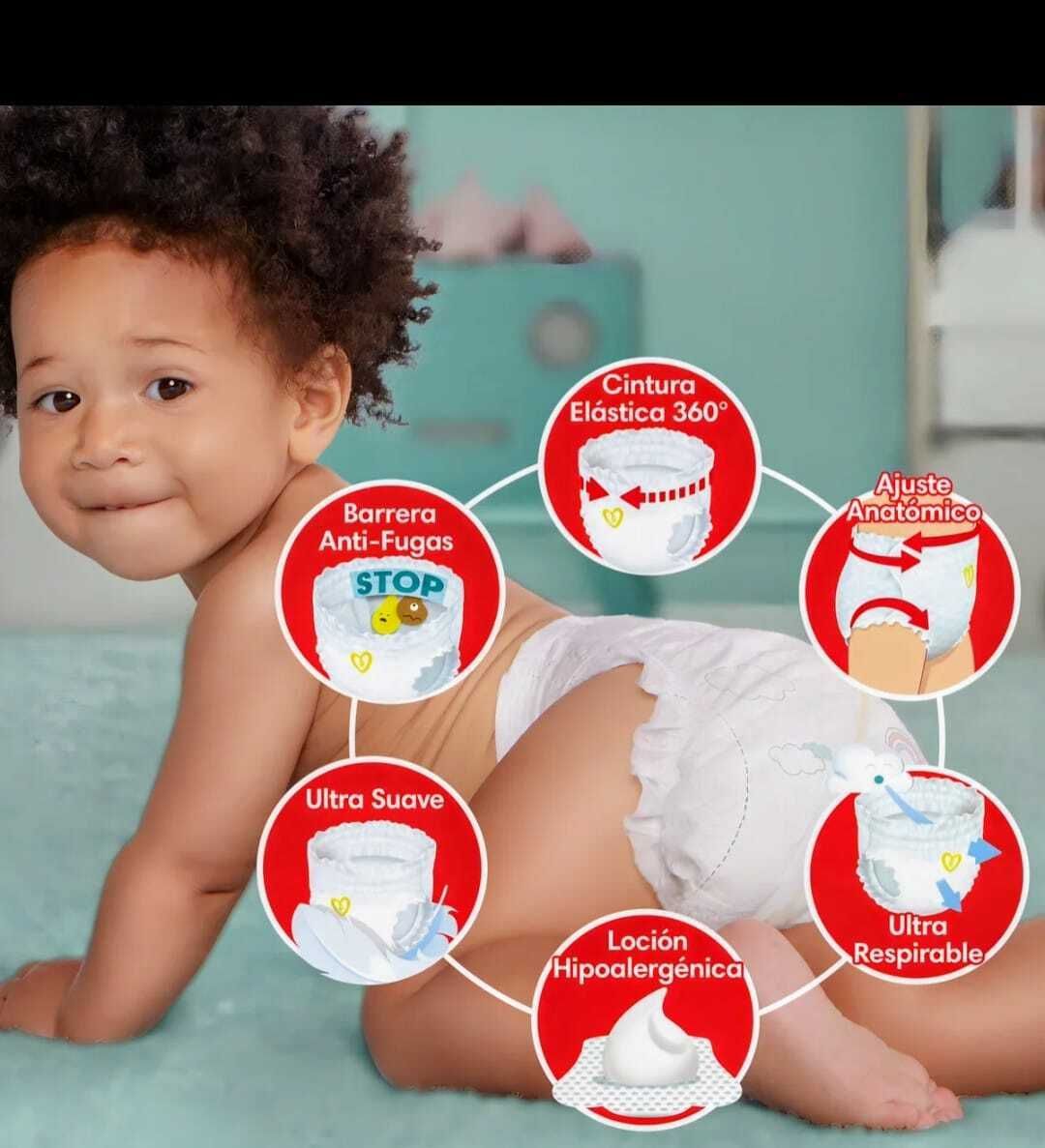 Pampers pants premium care XXG por 52