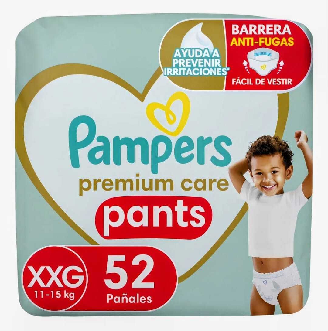 Pampers pants premium care XXG por 52