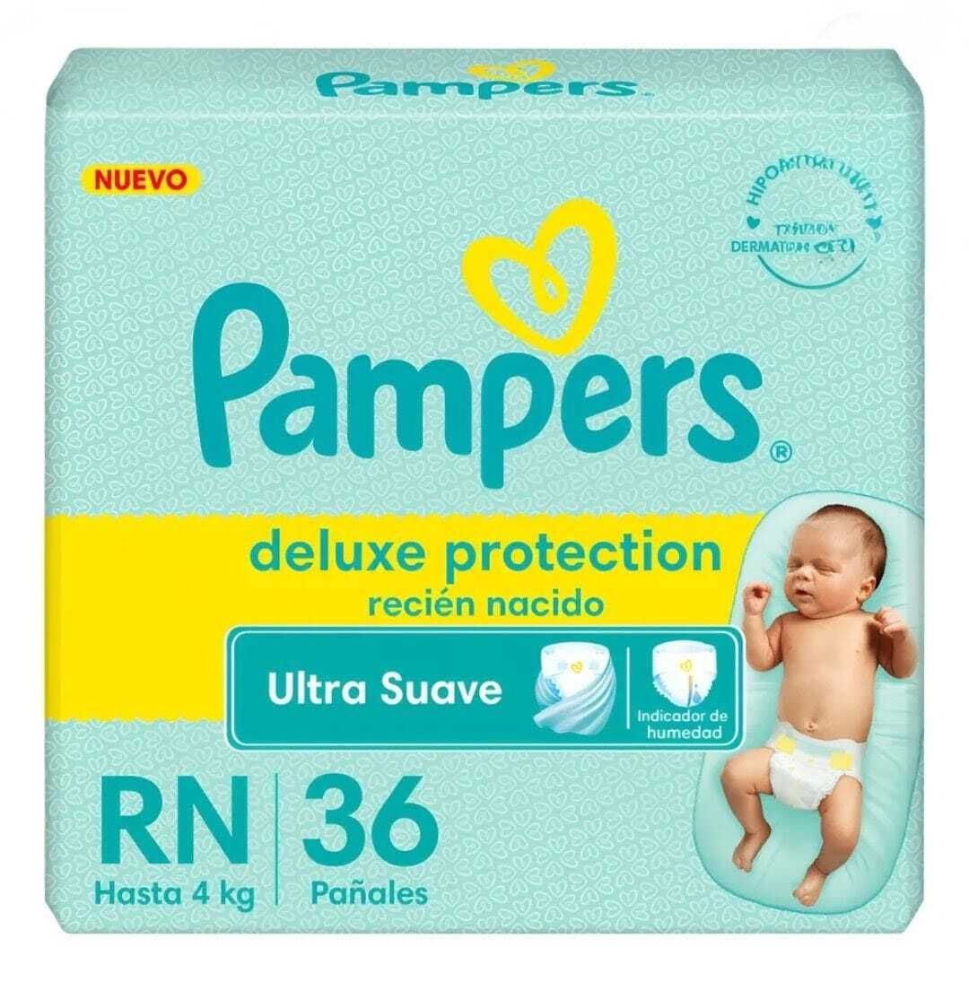 Pañales Pampers de luxe