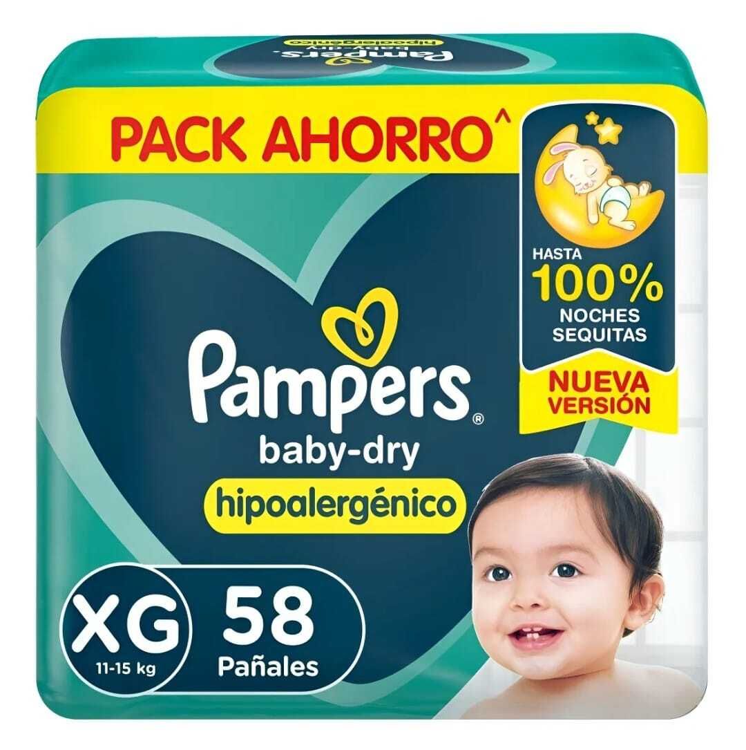 Pañales Pampers Baby-dry