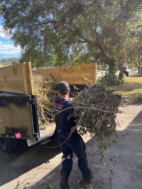 brush clearing, yard waste removal, property cleanups, , best junk removal company near me, clermont fl, bucket brigade junk removal