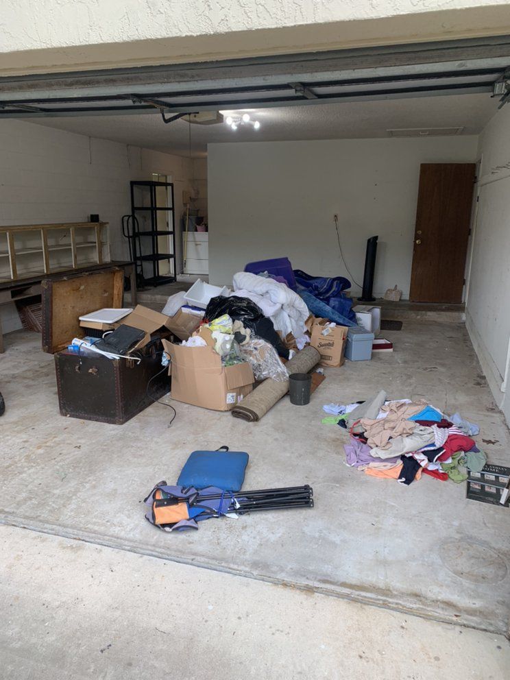 garage cleanouts, tenant cleanouts, cleanout services, , best junk removal company near me, clermont fl, bucket brigade junk removal