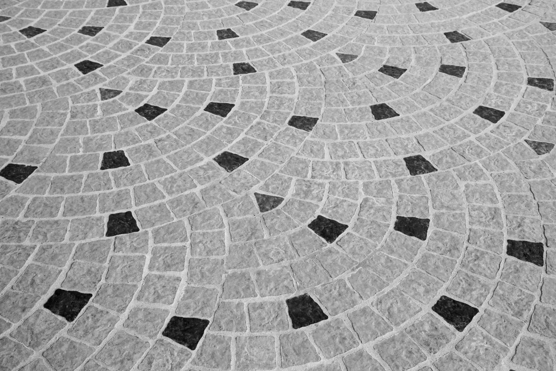 pavimentazione con sampietrini