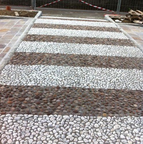 pavimentazione a righe