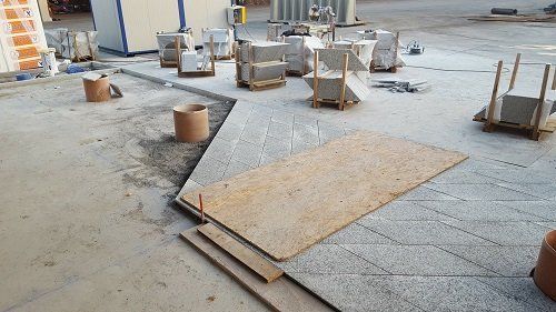 realizzazione pavimentazione