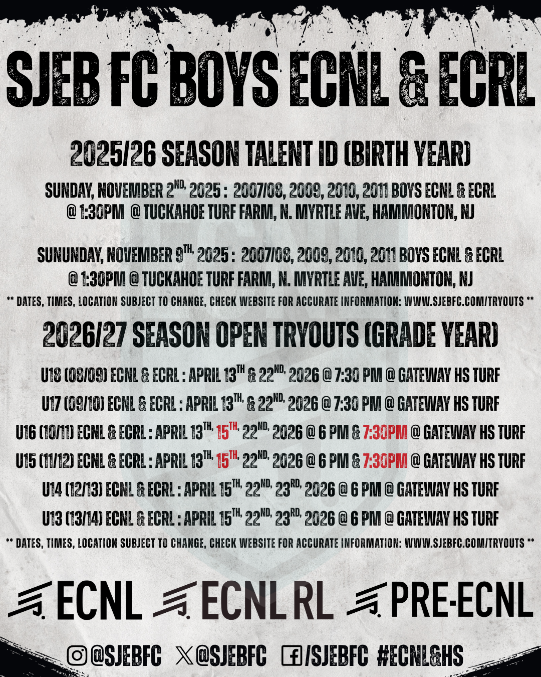 SJEB FC Boys ECNL