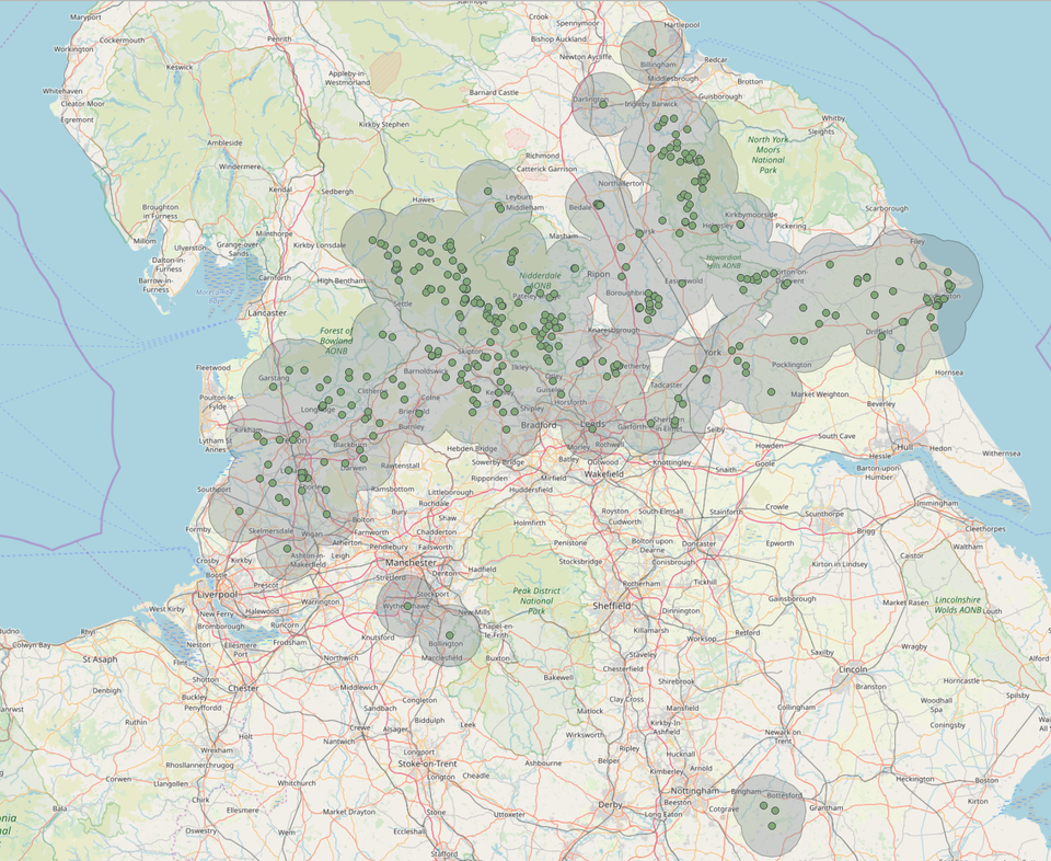 Nbn Wireless Coverage Map Coverage Area Of Our Low Cost Home Broadband: Boundless Networks