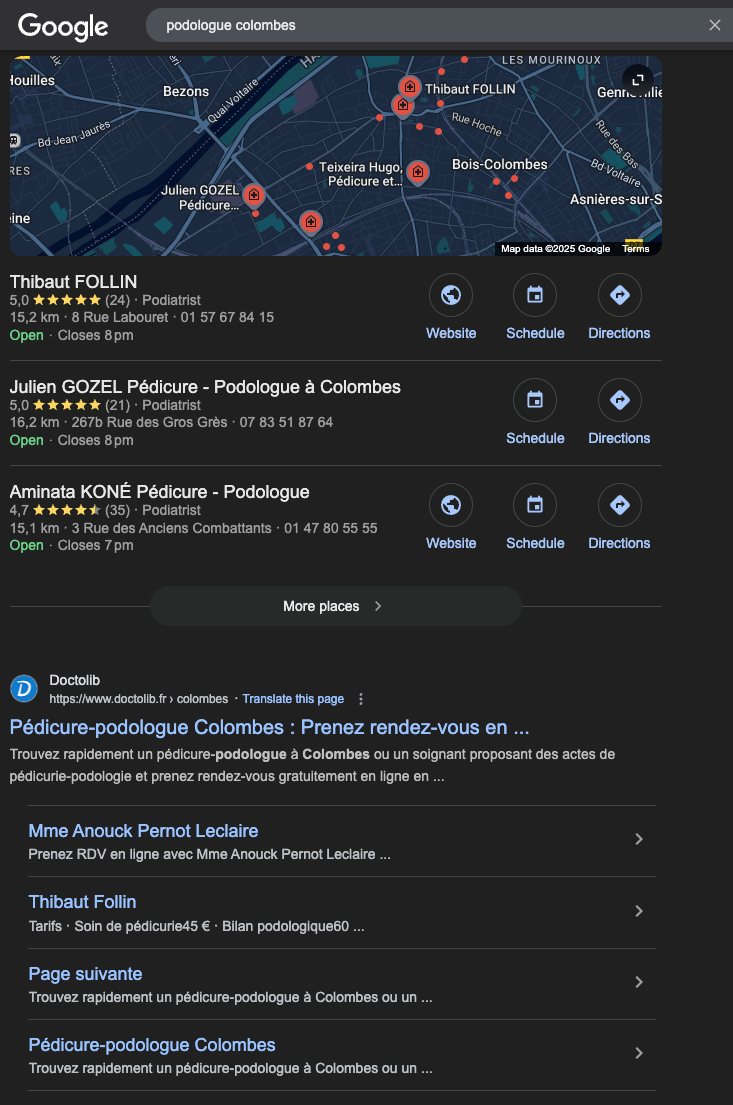 consultant référencement colombes