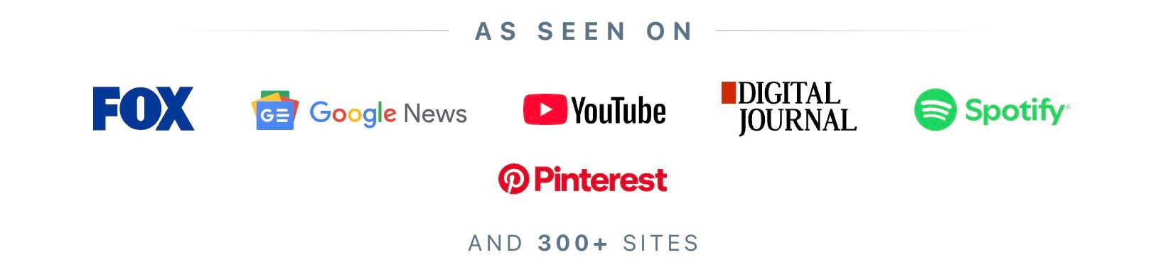 as seen on logos