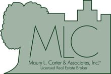 A logo for maury l. carter & associates inc.