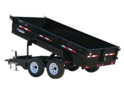 Equipment trailer used to transport heavy construction equipment in Hawaii