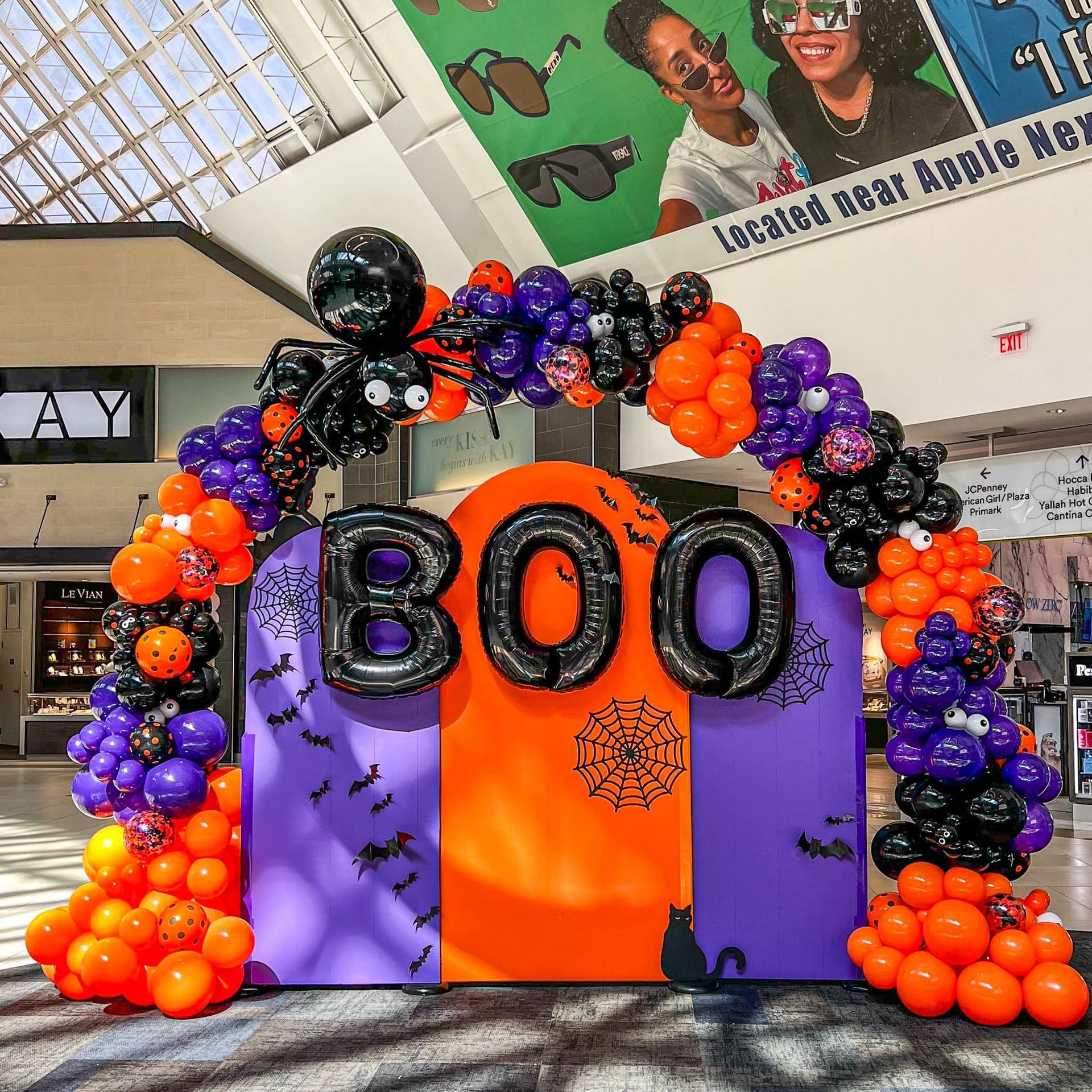 Halloween display with a