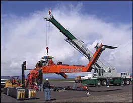 Big Orange Crane — Central Point, OR — Cook Crane Corporation