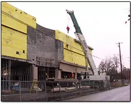 Yellow Building Construction — Central Point, OR — Cook Crane Corporation