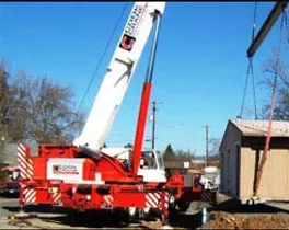 Red Mobile Crane — Central Point, OR — Cook Crane Corporation