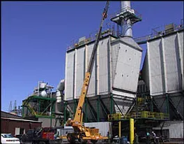 Industrial Yellow Crane — Central Point, OR — Cook Crane Corporation