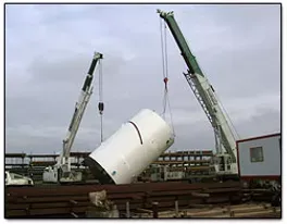 Industrial Tank Lifting — Central Point, OR — Cook Crane Corporation