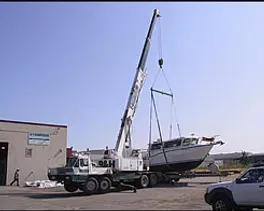Boat Lifting — Central Point, OR — Cook Crane Corporation