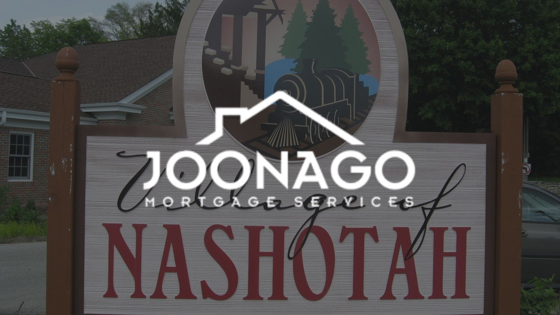 Sign for Nashotah, Wisconsin, with 