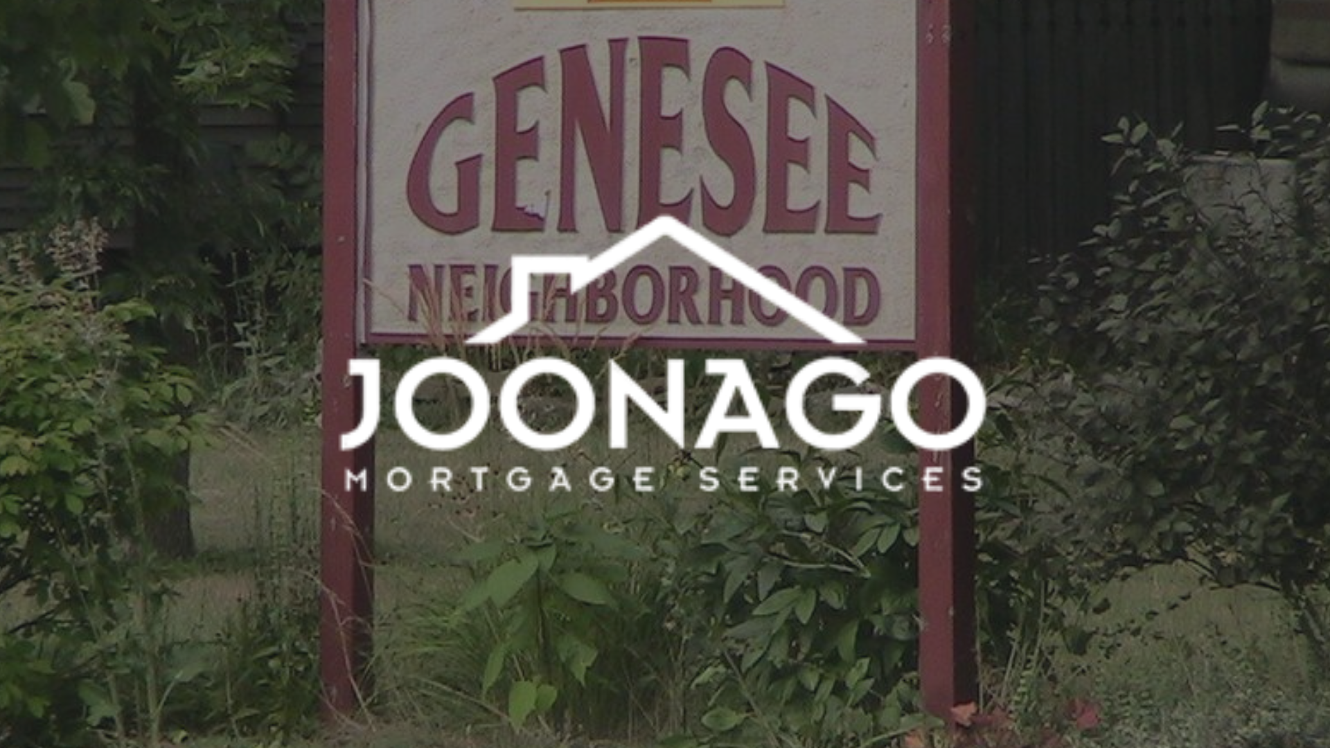 Sign for Genesee Neighborhood with