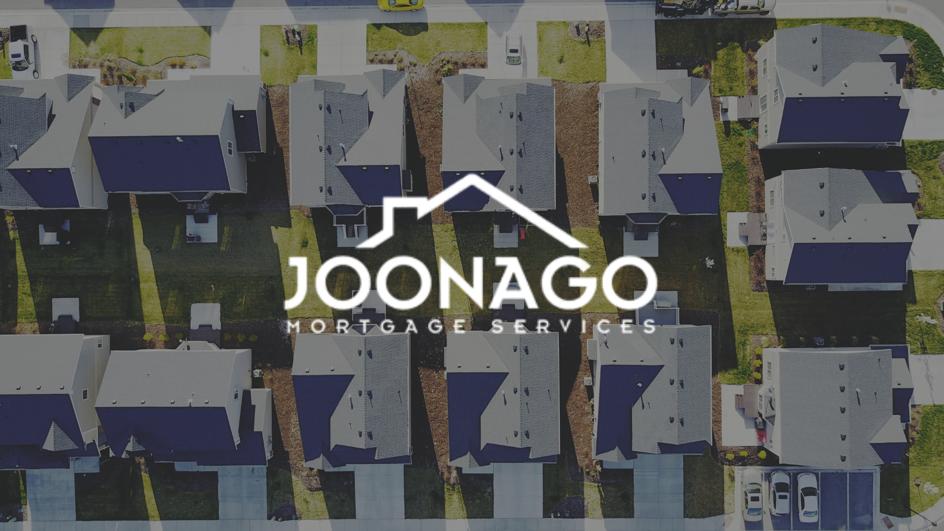 A logo for a company called joonago mortgage services