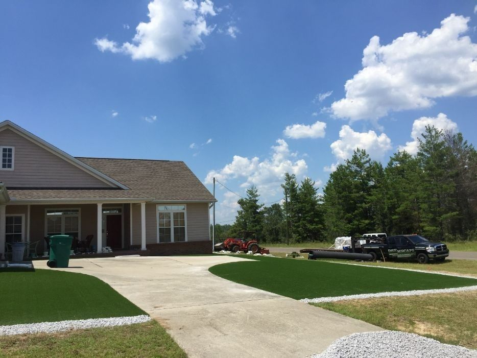 Artificial turf project