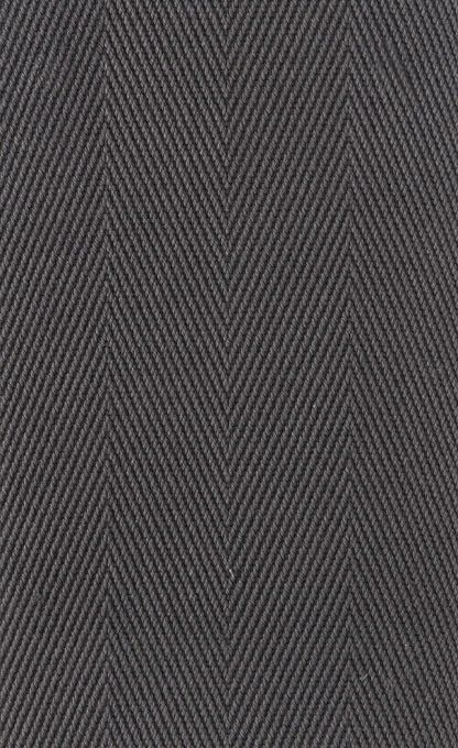 Gray herringbone fabric texture.