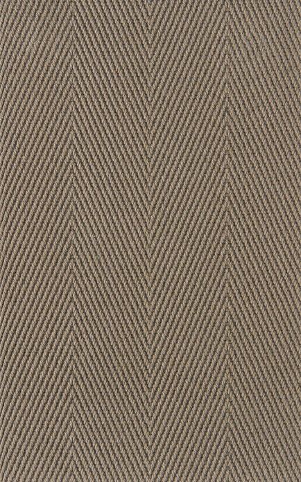 Brown herringbone fabric.