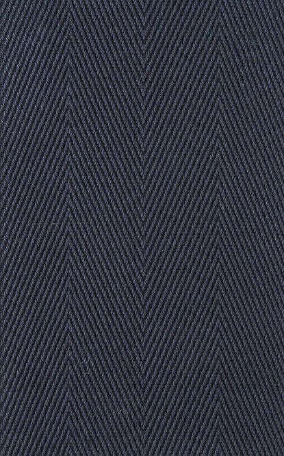 Dark blue herringbone fabric.