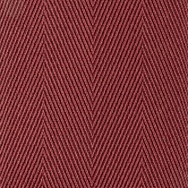 Red herringbone fabric texture.