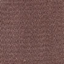 Close-up of a brown fabric with a diagonal ribbed texture.