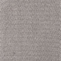Close-up view of textured, gray fabric with diagonal weave.