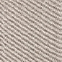 Close-up of beige fabric with diagonal ribbed texture.