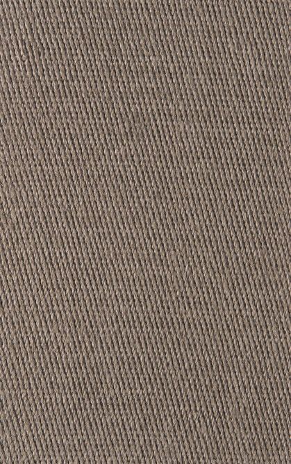 Close-up of brown fabric with diagonal ribbed texture.