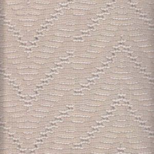 Beige textile with repeating zigzag pattern of short, raised lines.