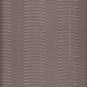 Brown textured fabric with vertical stitched stripes.