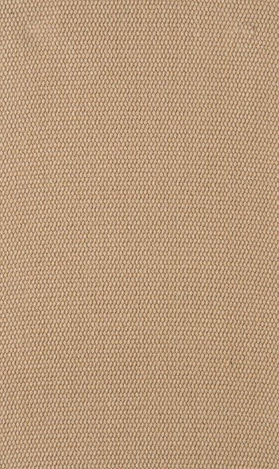 Close-up of tan fabric with a textured weave.