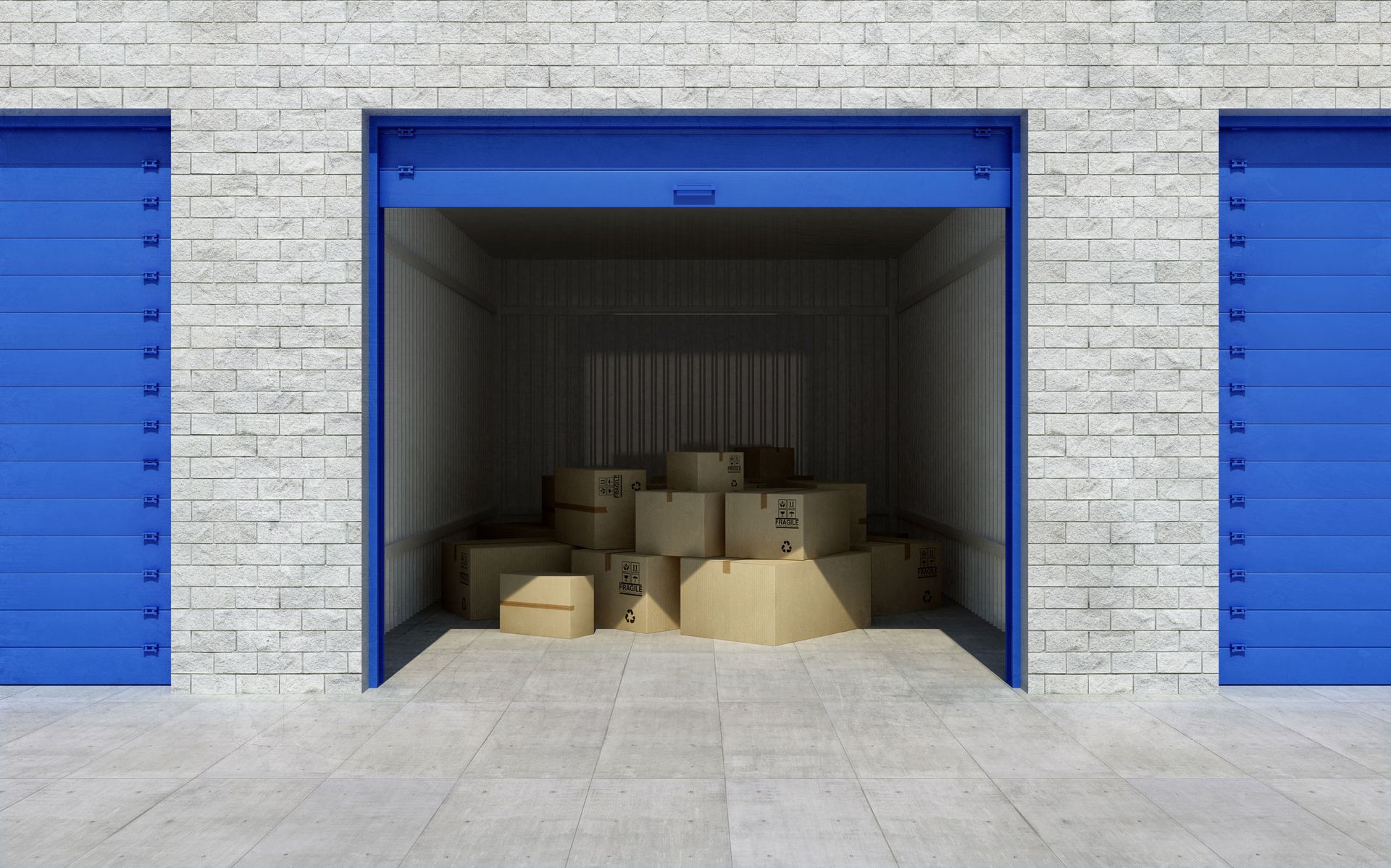 Standard storage units