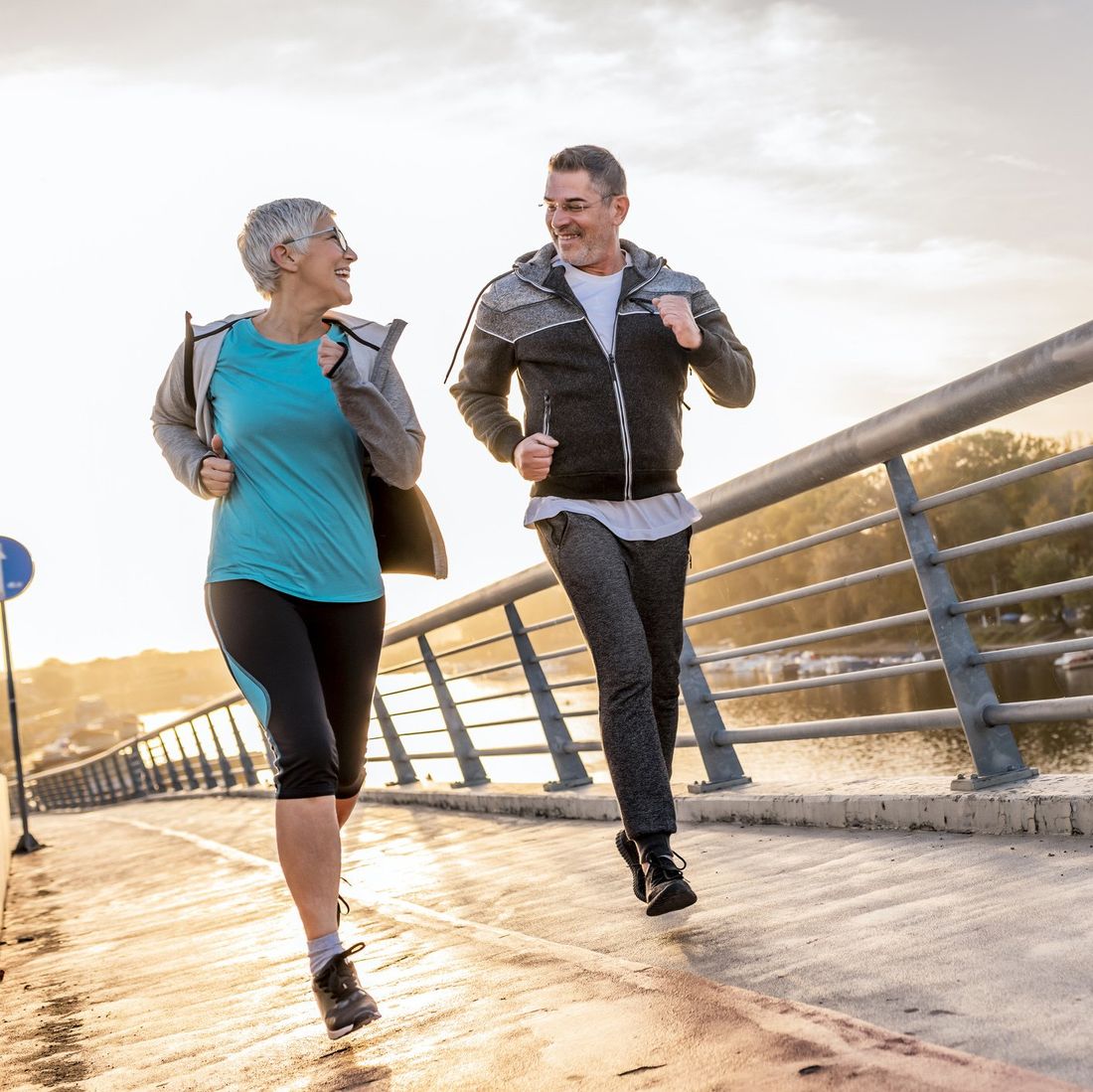 Couple Exercising and Jogging Together | Chesterfield, MO | Summit Rejuvenation Center